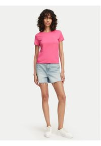 BOSS T-Shirt C Esogo 1 50506973 Różowy Regular Fit. Kolor: różowy. Materiał: bawełna #3