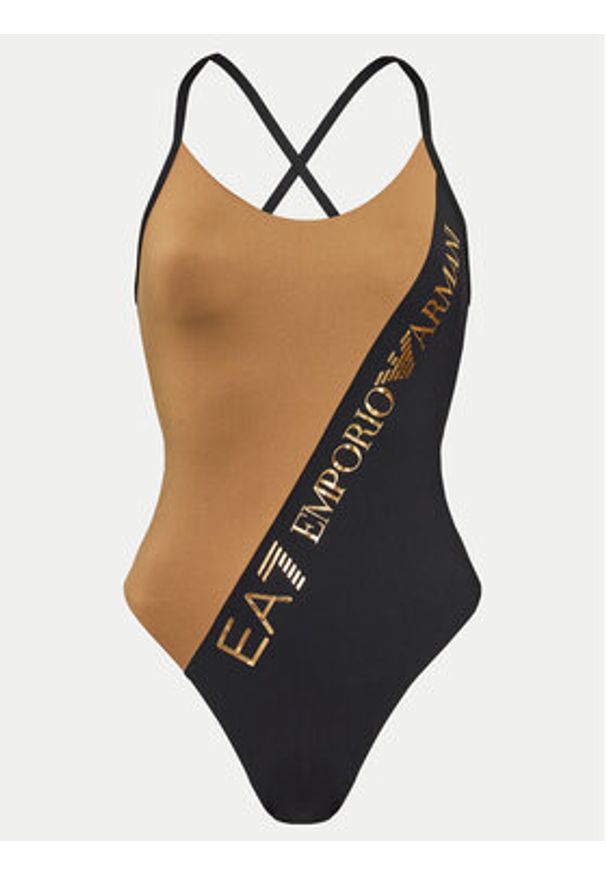 EA7 Emporio Armani Strój kąpielowy 911120 4R407 01352 Czarny. Kolor: czarny. Materiał: syntetyk