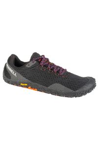 Merrell - Buty do biegania damskie, l Vapor Glove 6. Kolor: czarny. Materiał: guma, materiał, tkanina, syntetyk
