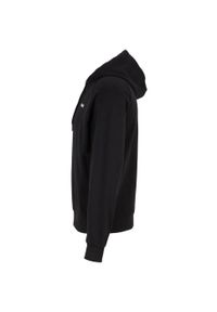 Fila - Bluza trekking męska Braives Reglan. Typ kołnierza: kaptur. Kolor: czarny. Materiał: bawełna, poliester. Sport: turystyka piesza