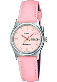 Zegarek Casio Zegarek marki Casio model LTP-V006L kolor Różowy. Akcesoria damski. Sezon: Cały rok NoSize. Kolor: różowy #1