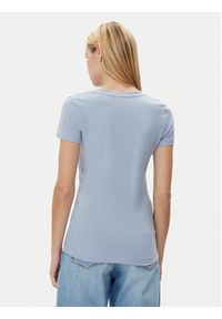 Guess T-Shirt W5GI14 J1314 Niebieski Regular Fit. Kolor: niebieski. Materiał: bawełna