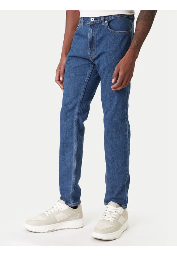 Hugo - HUGO Jeansy Zane 50551886 Granatowy Skinny Fit. Kolor: niebieski