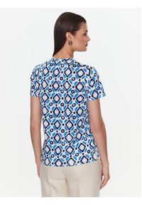 Marella T-Shirt Lisbona 2339710232 Granatowy Regular Fit. Kolor: niebieski. Materiał: bawełna