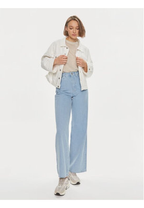 Calvin Klein Jeansy K20K206579 Niebieski Wide Leg. Kolor: niebieski