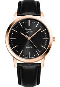 Zegarek Pierre Ricaud Zegarek męski Pierre Ricaud P91091.92R4Q czarny. Kolor: czarny #1