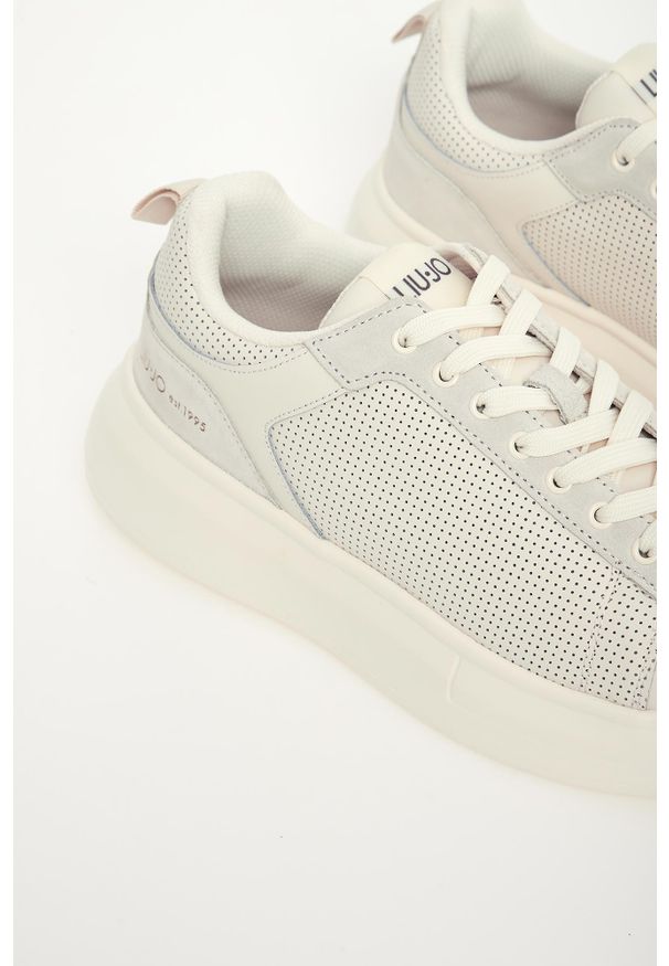 Liu Jo - Sneakersy męskie skórzane LIU JO. Materiał: skóra