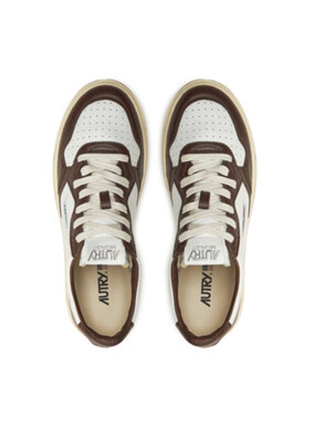 AUTRY Sneakersy AULM WB46 Biały. Kolor: biały. Materiał: skóra