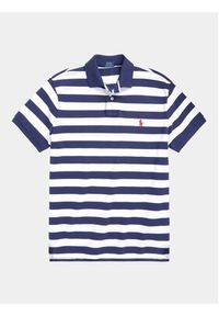 Polo Ralph Lauren Polo 710934552001 Granatowy Regular Fit. Typ kołnierza: polo. Kolor: niebieski. Materiał: bawełna