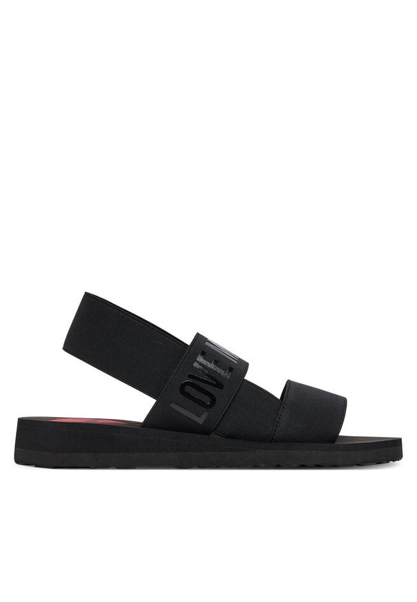 Love Moschino - Sandały LOVE MOSCHINO. Kolor: czarny