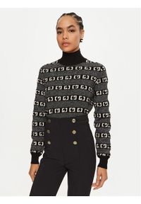 Gaudi Sweter 421BD53023 Kolorowy Regular Fit. Materiał: wiskoza. Wzór: kolorowy #1