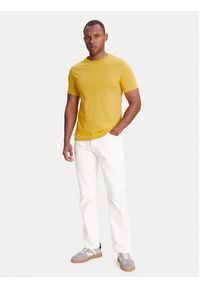 United Colors of Benetton - United Colors Of Benetton T-Shirt 3U53J1F15 Żółty Regular Fit. Kolor: żółty. Materiał: bawełna #5