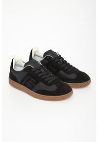 Balmain - Sneakersy męskie skórzane Swan BALMAIN. Materiał: skóra #1