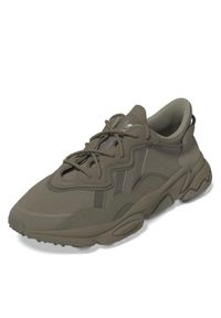 Adidas - adidas Sneakersy OZWEEGO Shoes GY6813 Brązowy. Kolor: brązowy. Materiał: skóra
