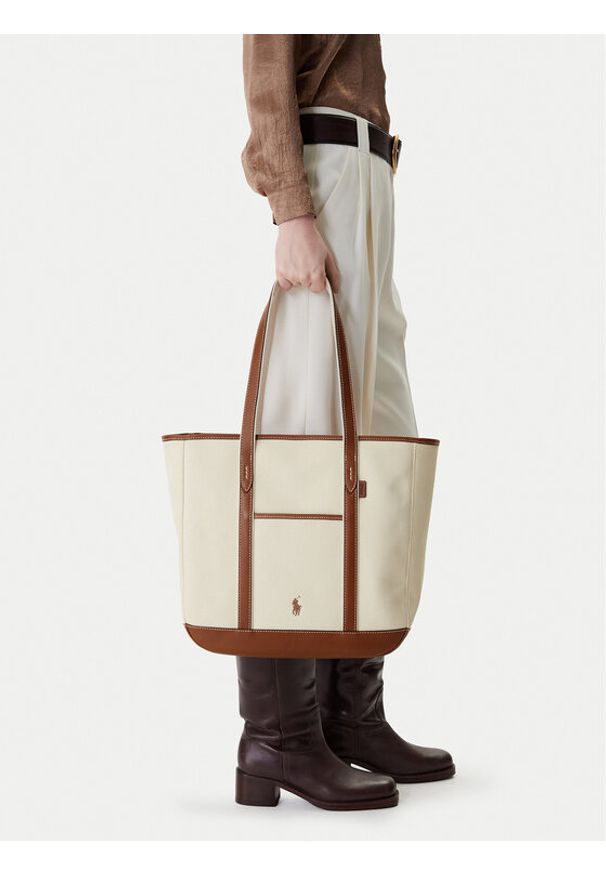 Polo Ralph Lauren Torebka 428968158001 Écru