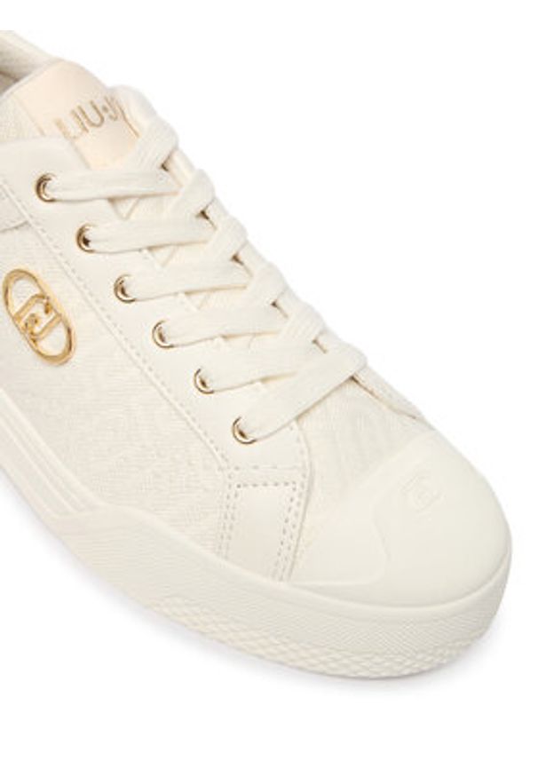 Liu Jo Sneakersy Benson 01 BA6055 TX304 Biały. Kolor: biały. Materiał: skóra
