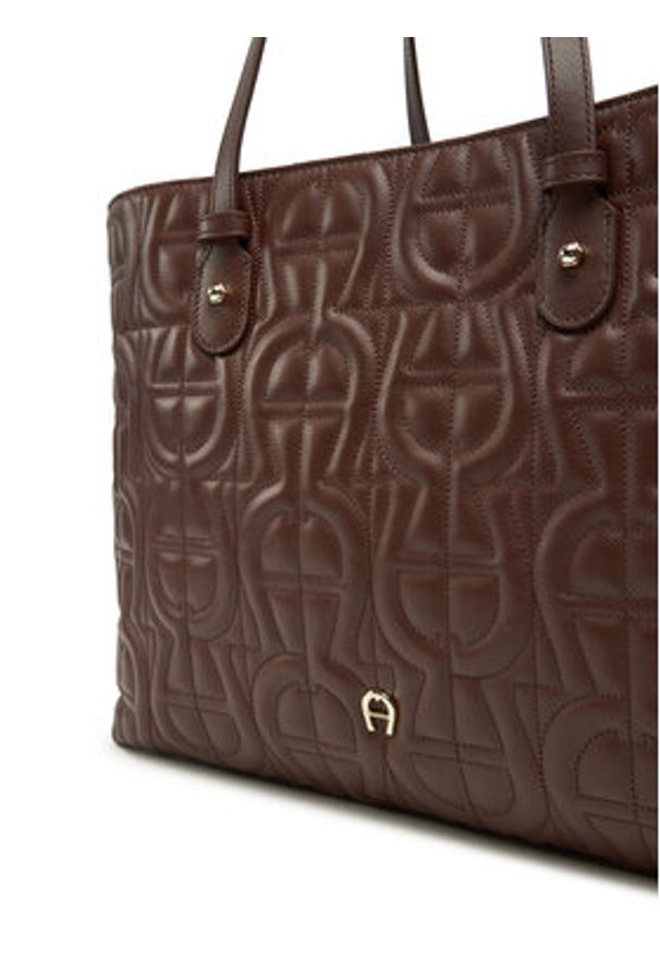 Aigner Torebka 137074 Brązowy. Kolor: brązowy. Materiał: skórzane