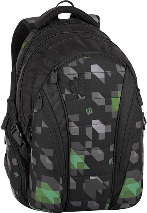 Bagmaster - BAGMASTER Plecak szkolny Bag 8 G czarny. Kolor: czarny