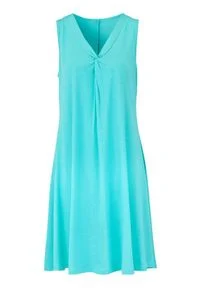Cellbes Rozkloszowana sukienka z dżerseju. turkusowy female niebieski/turkusowy 46/48. Kolor: turkusowy, wielokolorowy, niebieski. Materiał: jersey #1