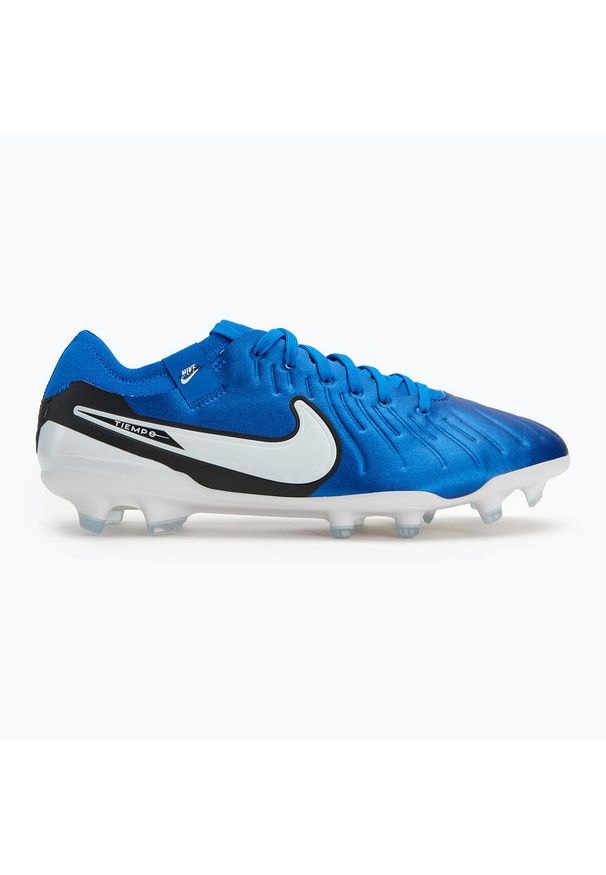 Buty piłkarskie Nike Tiempo Legend 10 Pro FG. Kolor: biały, niebieski, wielokolorowy. Sport: piłka nożna