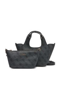 Guess Torebka HWSG7334750 Szary. Kolor: szary. Materiał: skórzane