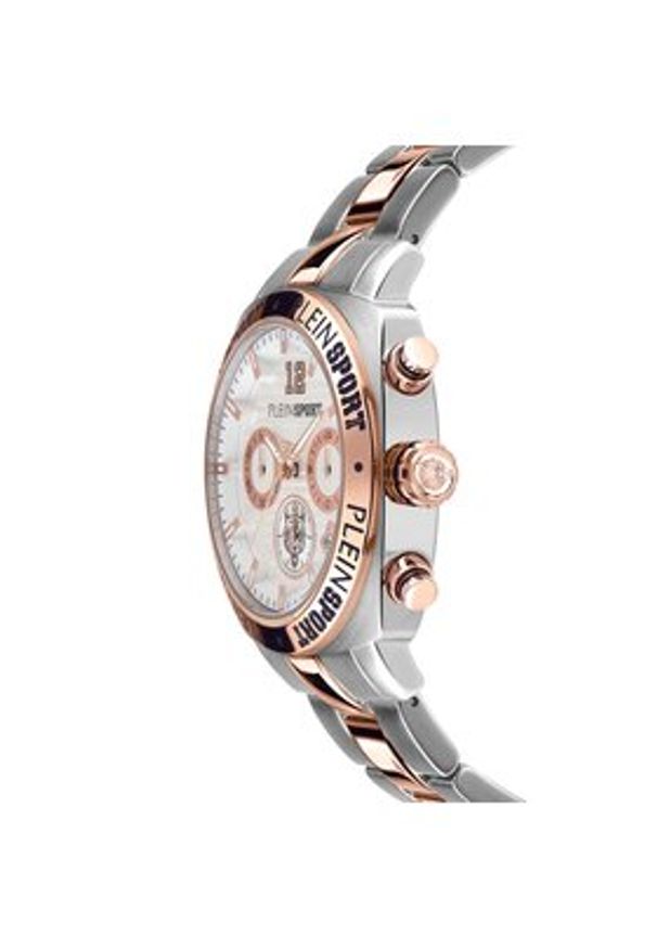 Plein Sport Zegarek Wildcat PSGBA1423 Srebrny. Kolor: srebrny. Styl: sportowy