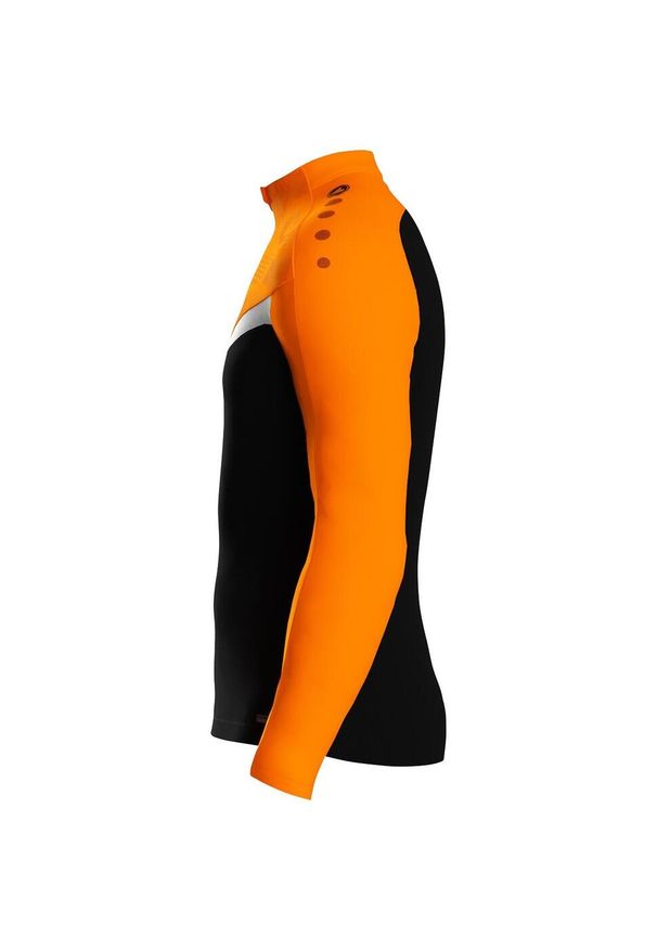 Dziecięca bluza dresowa zapinana na zamek Jako Iconic. Kolor: wielokolorowy, czarny, pomarańczowy. Materiał: dresówka