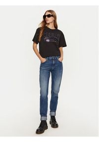 Replay - REPLAY T-Shirt W3089E.000.23608P Czarny Regular Fit. Kolor: czarny. Materiał: bawełna #4