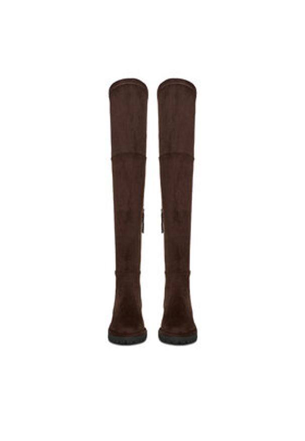 Gino Rossi Kozaki EO-SARAH-V1996 Brązowy. Kolor: brązowy. Materiał: materiał