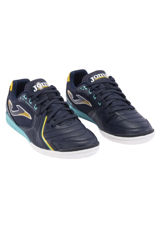 Joma - Męskie Buty Piłkarskie Dribling 2403. Kolor: niebieski. Sport: piłka nożna