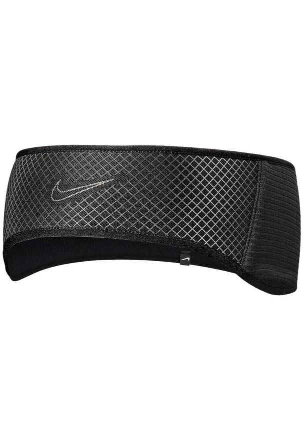 Opaska sportowa na głowę męska Nike Running Men Headband. Kolor: czarny. Materiał: nylon, poliester, elastan. Styl: sportowy
