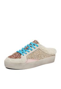 Eva Minge Klapki NARI-25/502 Złoty. Kolor: złoty. Materiał: syntetyk #5