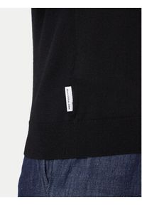 Marc O'Polo Denim Golf 5000007221 Czarny Regular Fit. Typ kołnierza: polo, golf. Kolor: czarny. Materiał: wełna #3