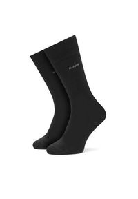 BOSS Zestaw 2 par wysokich skarpet męskich 2P RS Tom 50534901 Czarny. Kolor: czarny. Materiał: bawełna, materiał