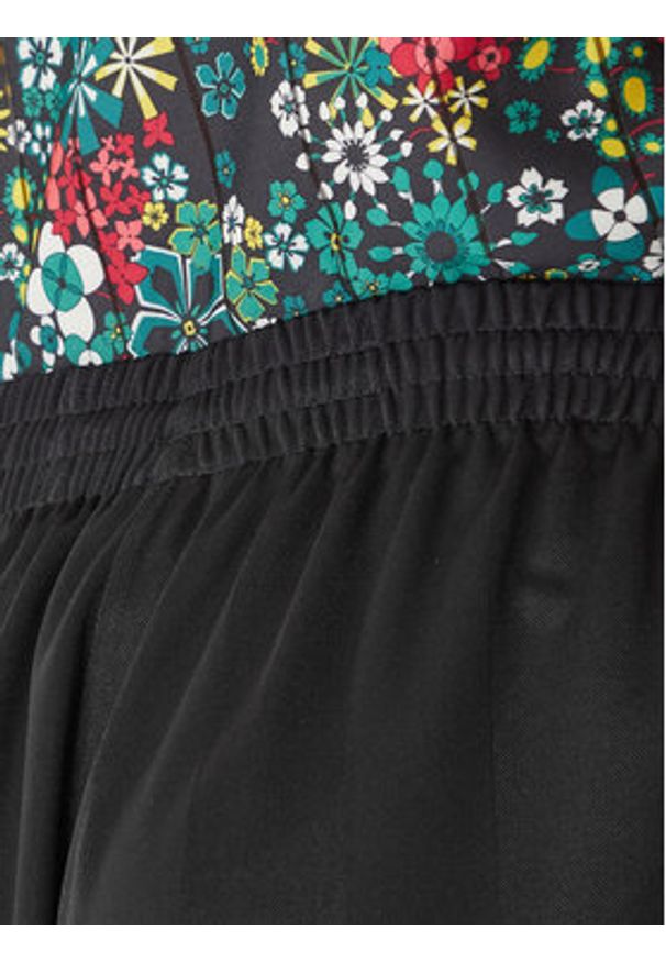 Adidas - adidas Szorty sportowe 3-Stripes Jaquard KD2911 Czarny Loose Fit. Kolor: czarny. Materiał: syntetyk