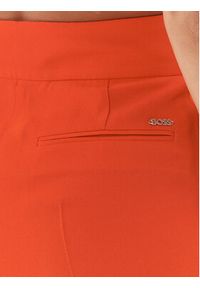 BOSS - Boss Chinosy Tiroko 50498498 Pomarańczowy Regular Fit. Kolor: pomarańczowy. Materiał: syntetyk