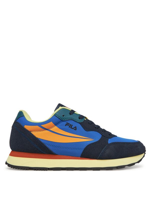 Fila Sneakersy Hypert FFM0380 53293 Granatowy. Kolor: niebieski. Materiał: materiał