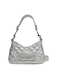 Love Moschino - LOVE MOSCHINO Torebka JC4152PP1MLA196B Srebrny. Kolor: srebrny. Materiał: skórzane