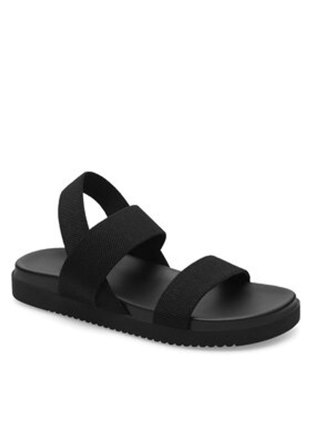 Jenny Fairy Sandały WS21164-01 Czarny. Kolor: czarny. Materiał: materiał