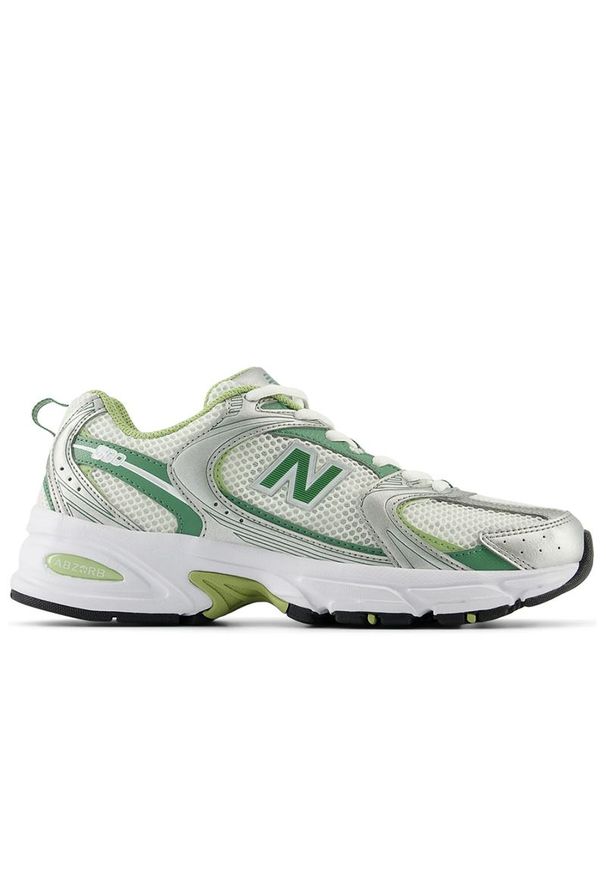 Buty New Balance MR530ADB - zielone. Kolor: zielony. Materiał: tworzywo sztuczne. Szerokość cholewki: normalna. Sezon: lato