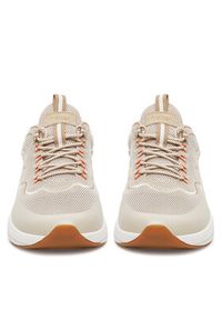 Rieker Sneakersy N8504-60 Beżowy. Kolor: beżowy. Materiał: materiał #6