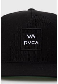 RVCA - Czapka z domieszką wełny. Kolor: czarny. Materiał: wełna #4