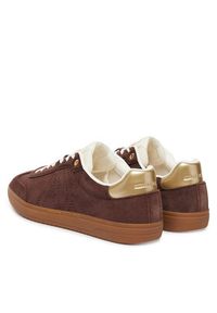 Armani Exchange Sneakersy XW002791 AF23058 MZ729 Brązowy. Kolor: brązowy. Materiał: zamsz, skóra #5