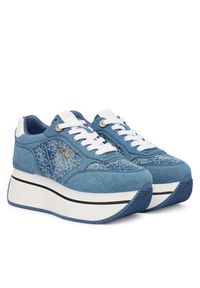 Guess Sneakersy FLPC11 FAL12 Niebieski. Kolor: niebieski. Materiał: materiał #5