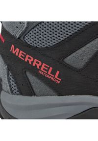 Merrell Trekkingi Accentor 3 Mid J135465 Szary. Kolor: szary. Sport: turystyka piesza