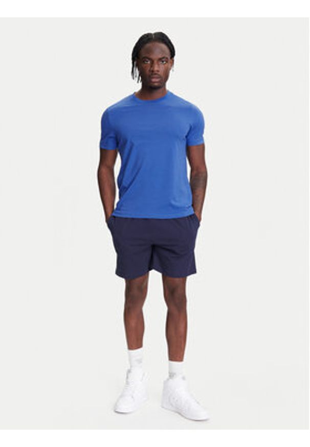 Kappa T-Shirt Logo Korpo Cafers 304J150 Niebieski Slim Fit. Kolor: niebieski. Materiał: bawełna