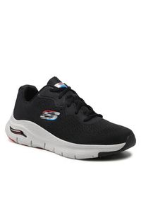 skechers - Skechers Sneakersy Infinity Cool 232303/BLK Czarny. Kolor: czarny. Materiał: materiał #9