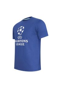 CHAMPIONS LEAGUE - koszulka dziecięca Champions League. Kolor: niebieski. Materiał: bawełna
