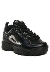 Sneakersy Fila Disruptor M Wmn FFW0245.83162 Black/Silver. Kolor: czarny. Materiał: skóra #1