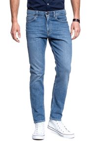 Lee - LEE SPODNIE MĘSKIE RIDER CROPPED FRESH BLUE L75GDIAL 112120876